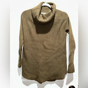 Cozy Olive Green Turtleneck Sweater
